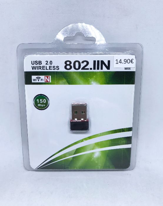 Adaptador USB Wireless / Adaptador USB Wi-Fi - Novo