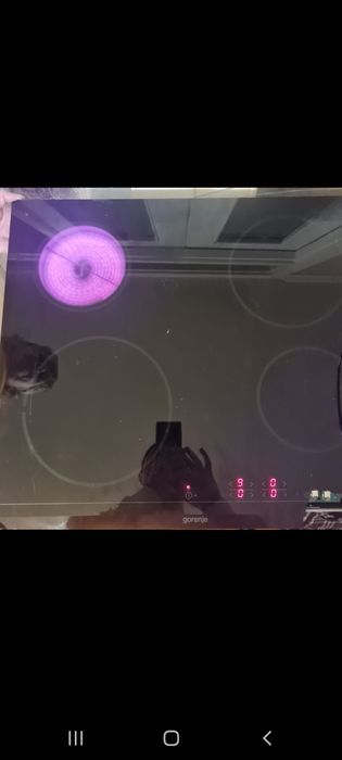 Панель варочная горение рабочая инфро на части