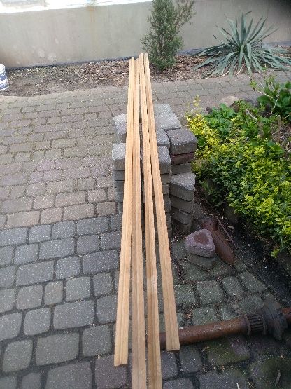 Listwy dębowe frezowane 2x3 200cm