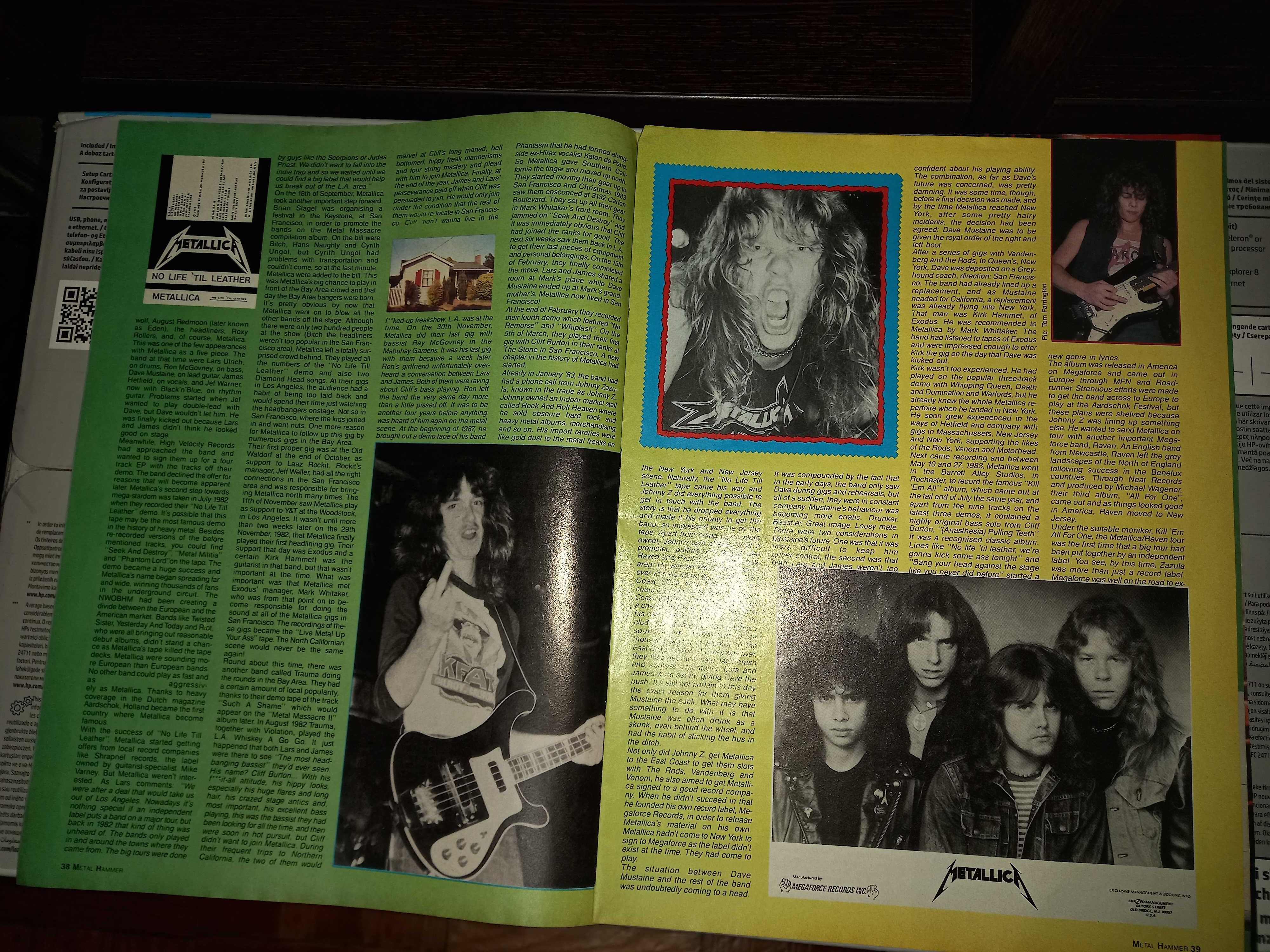 Metallica - Revista anos 80