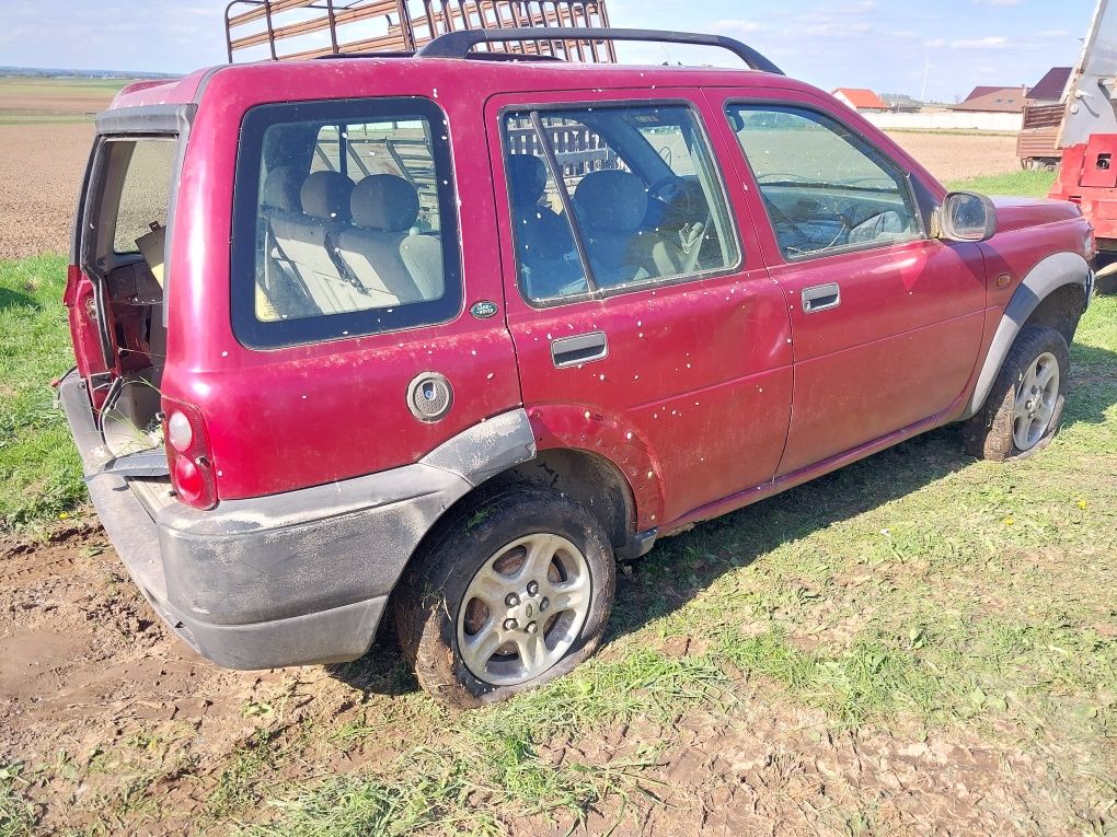 Land rover Freelander maska zderzak szyba drzwi błotnik lampa felgi