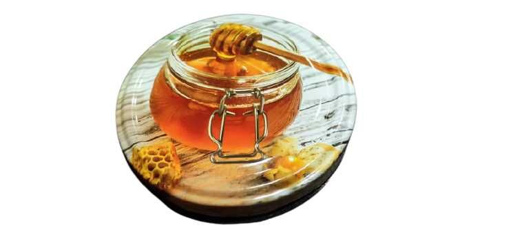 Zakrętki do słoików MIÓD FI82 Honey Jar