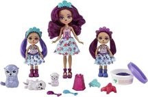 Энчантималс Семья выдр Royal Enchantimals Family Ottavia Otter HCF96