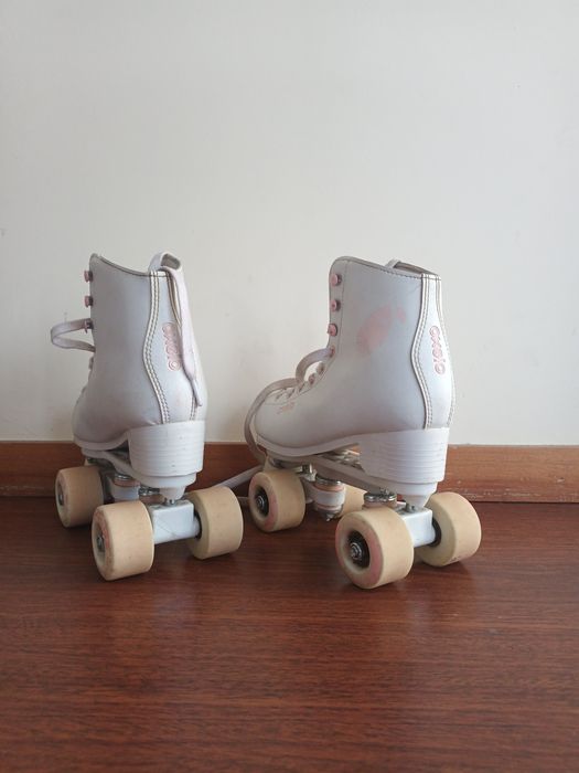 Patins 4 rodas patinagem artística