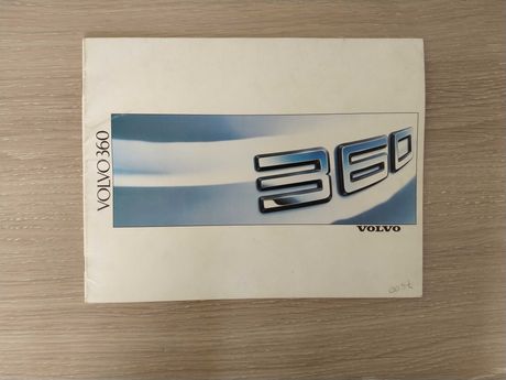 Prospekt Volvo 360 - 1988 rok