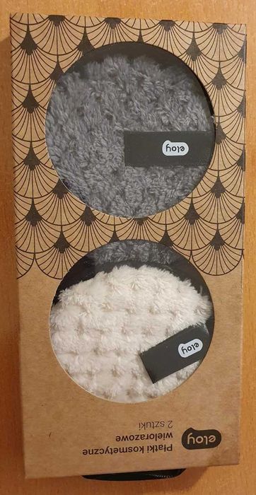 Płatki kosmetyczne wielorazowe 2 sztuki Eloy - około 11 cm rossman