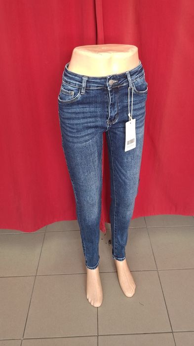 Spodnie damskie skinny, Plus size, firma M.Sara, rozmiar 30/40