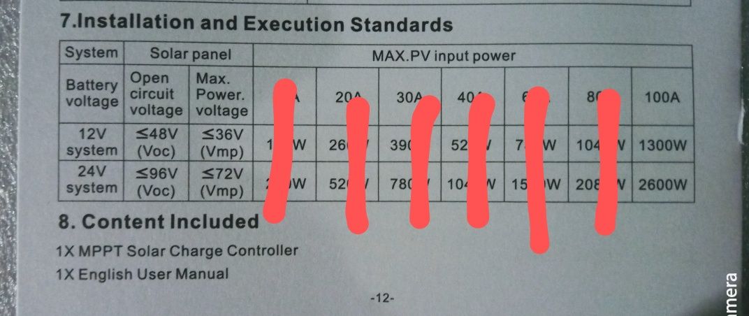 Controlador de Carga Solar 100A MPPT verdadeiro 12V 24V K100 PRO