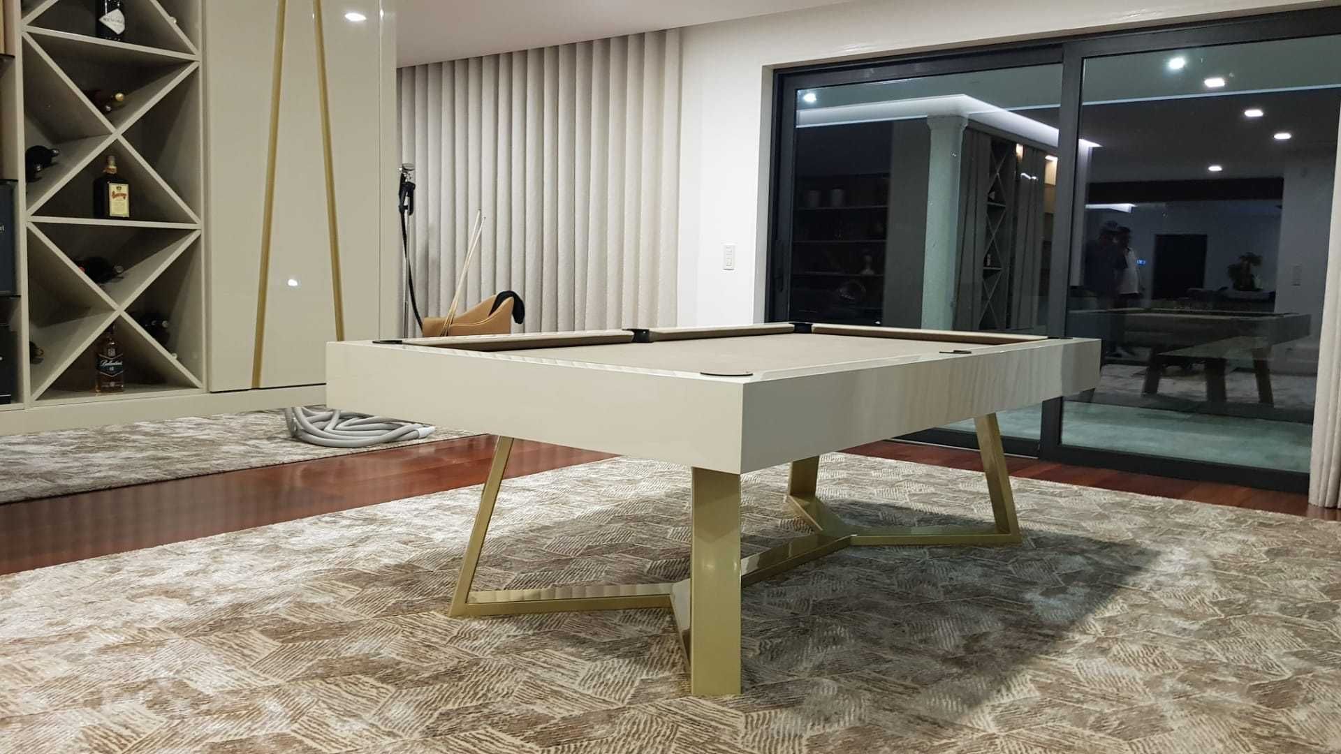 Novos - Snooker/Bilhar  modelo "Madrid" (Tampo Opcional)