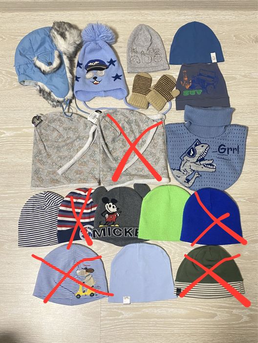 Шапка на для хлопчика від 0 до 2 р весна осінь зима Reima Sinsay H&M