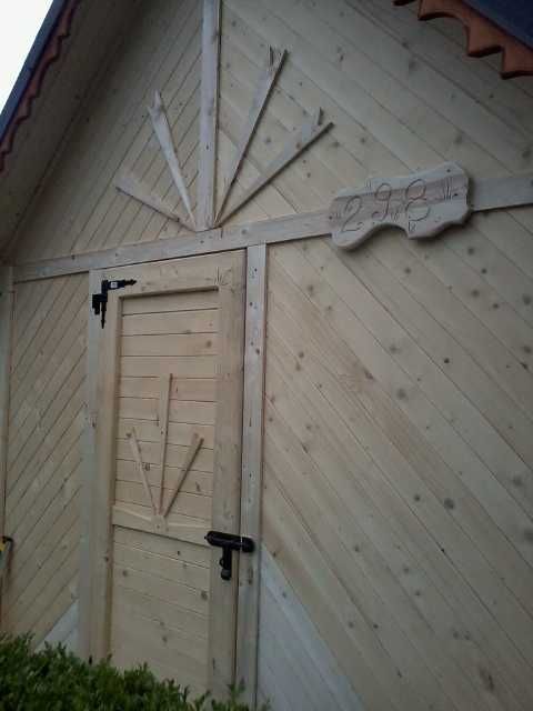 Domek drewniany , Dom szkieletowy całoroczny 25cm ściana