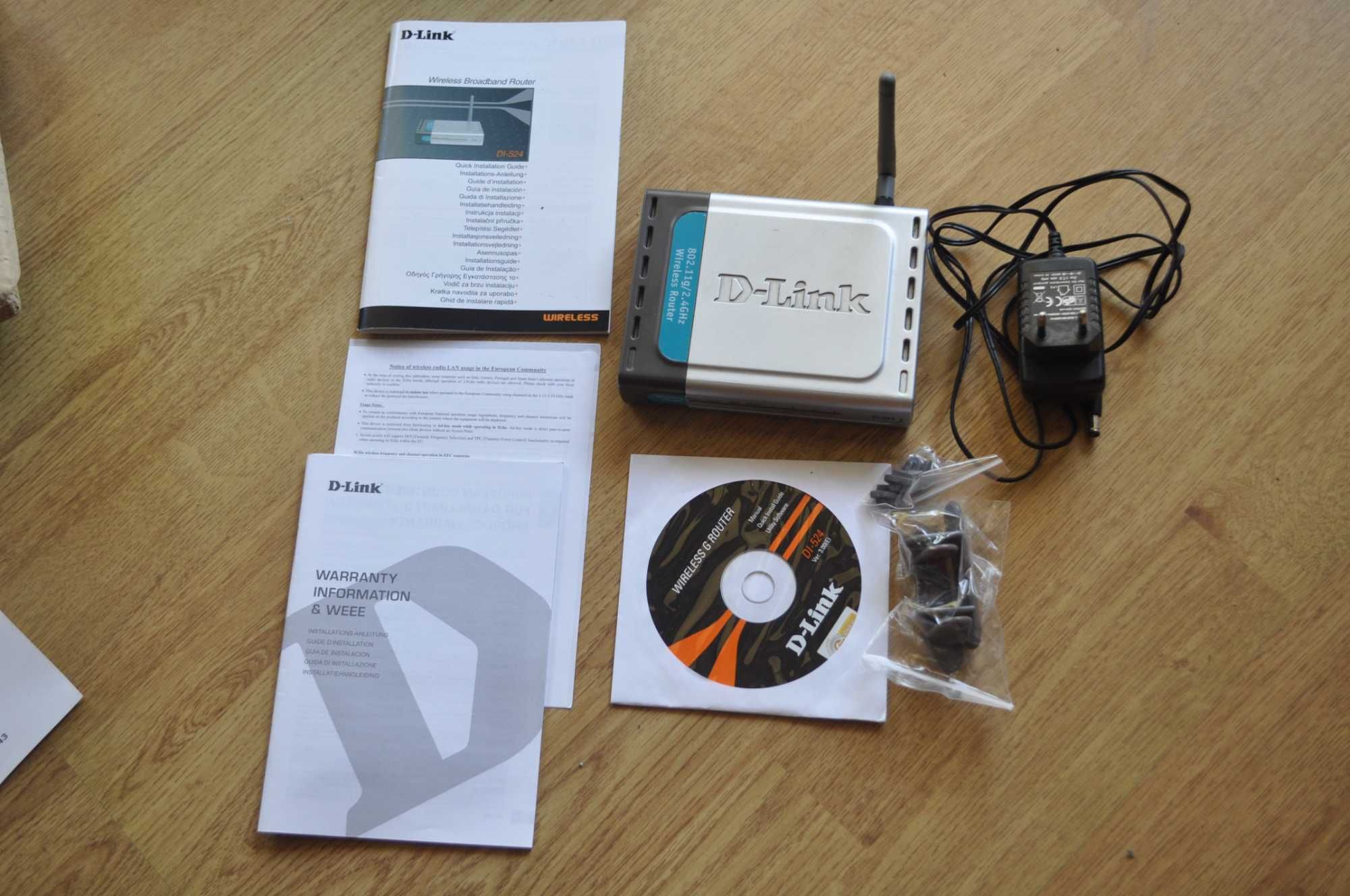 Router D-Link. Stacjonarny bardzo mocny sygnał WiFi. Nie na SIM.
