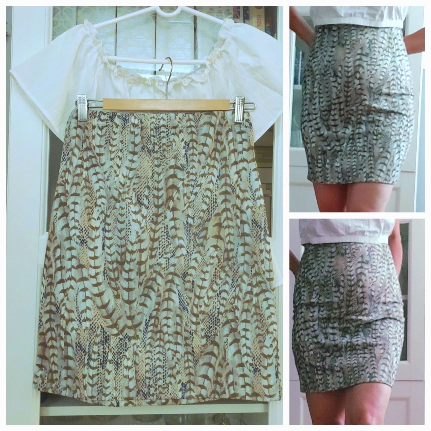 Spódnica mini wysoki stan L/40/12 Dobenhams