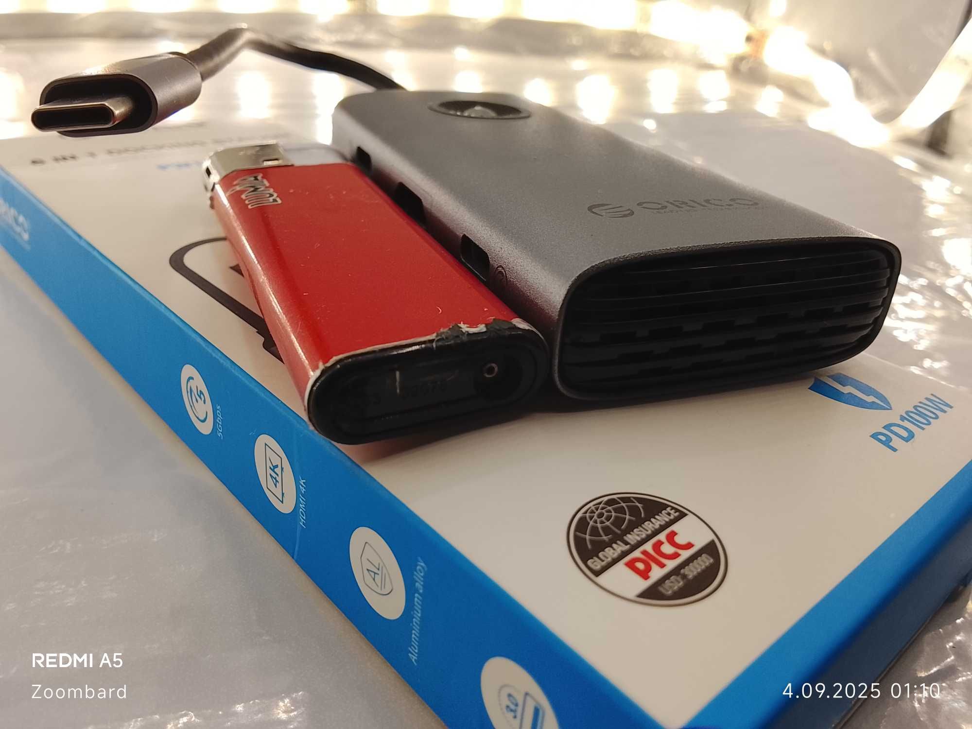 Stacja dokująca ORICO PW11-6P – 6w1 USB-C Docking Station