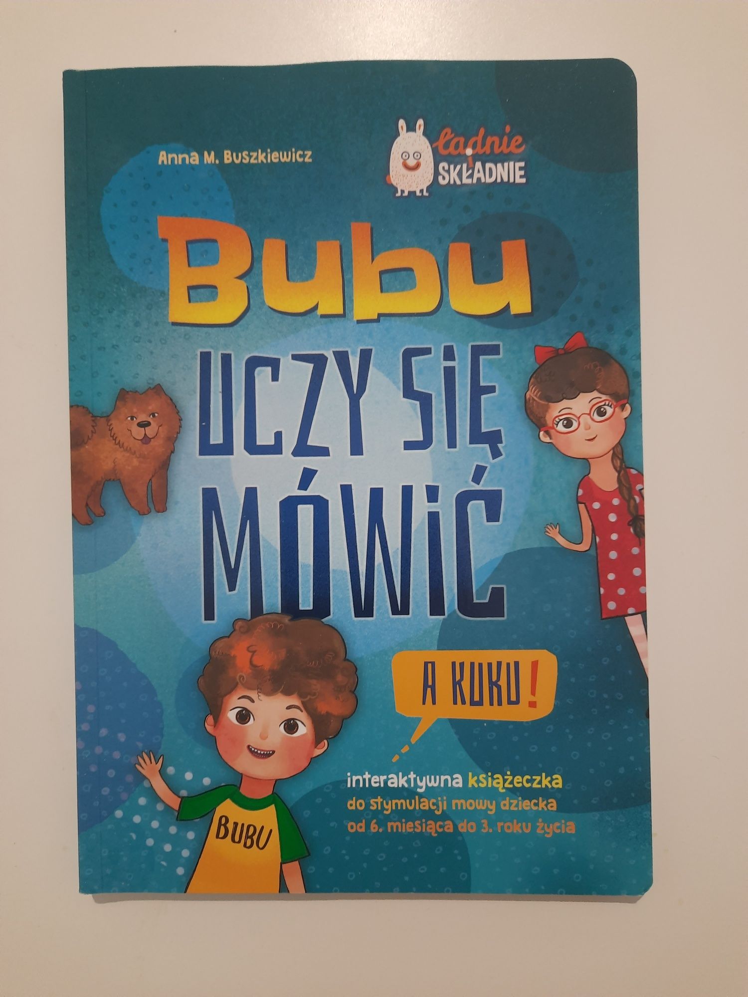 Książka "Bubu uczy się mówić" - Anna M. Buszkiewicz