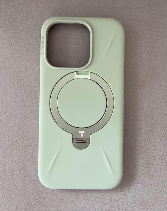 Etui Torras Ostand Q3 Silicone do iPhone 16 Pro.