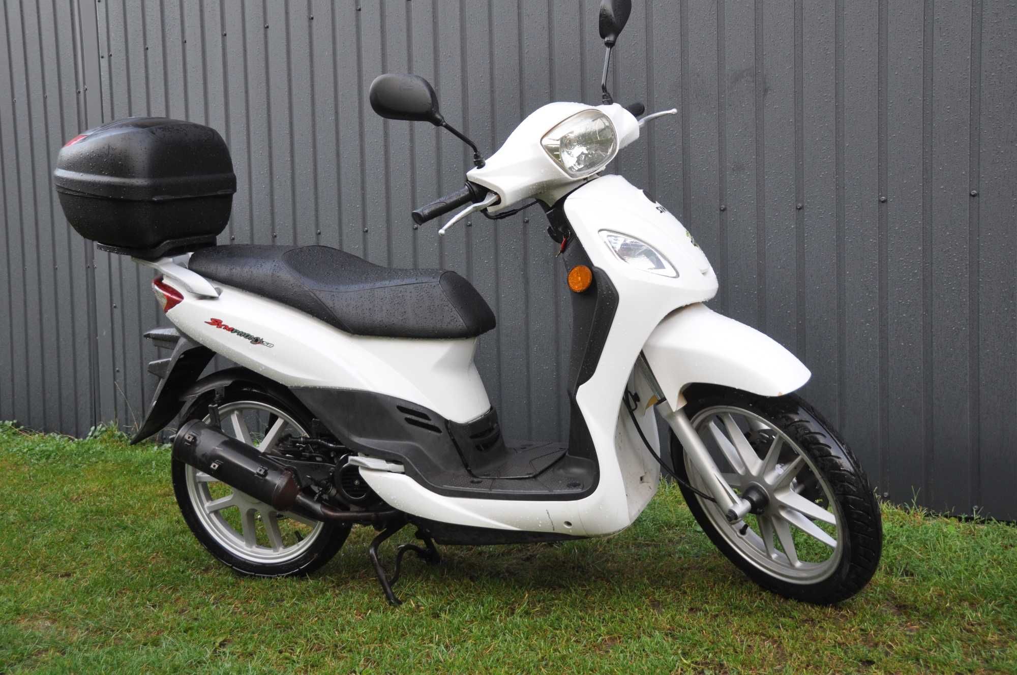 Sym, 50, 4T przebieg 4121, gilera yamaha,peugeot,pegasus,kymco
