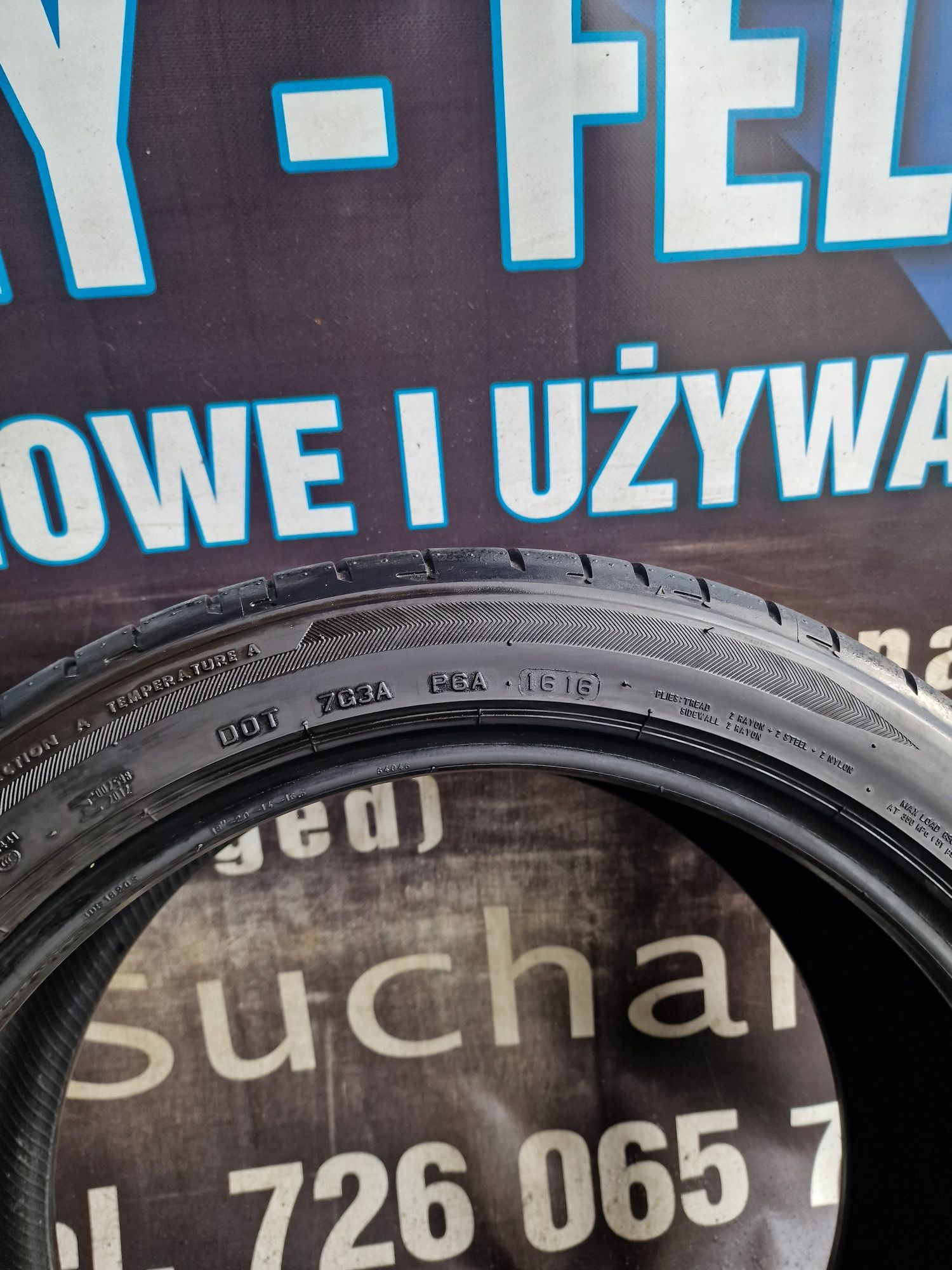 Opony letnie 255/40/18 Bridgestone Ranflat Para 6.4mm