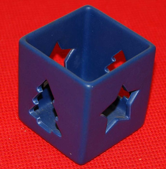 Świecznik na Tealight choinka ceramiczny podgrzewacz