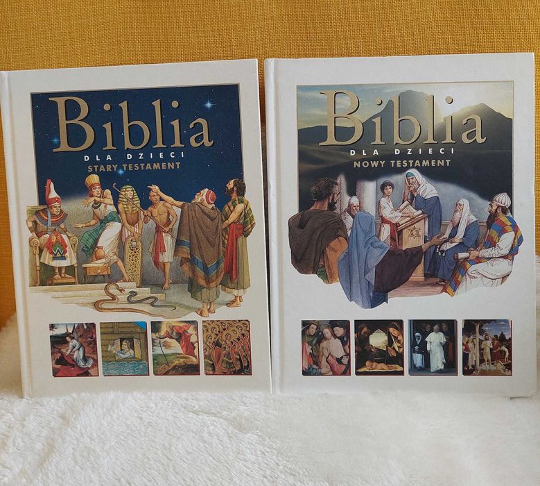Zestaw 2 części, "Biblia dla dzieci, stary i nowy testament"
