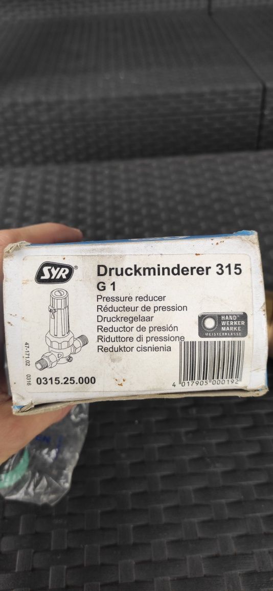 Reduktor ciśnienia wody SYR 315