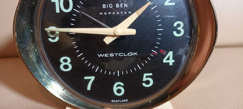 Relógio anos 60 Big Ben Westclox Scotland