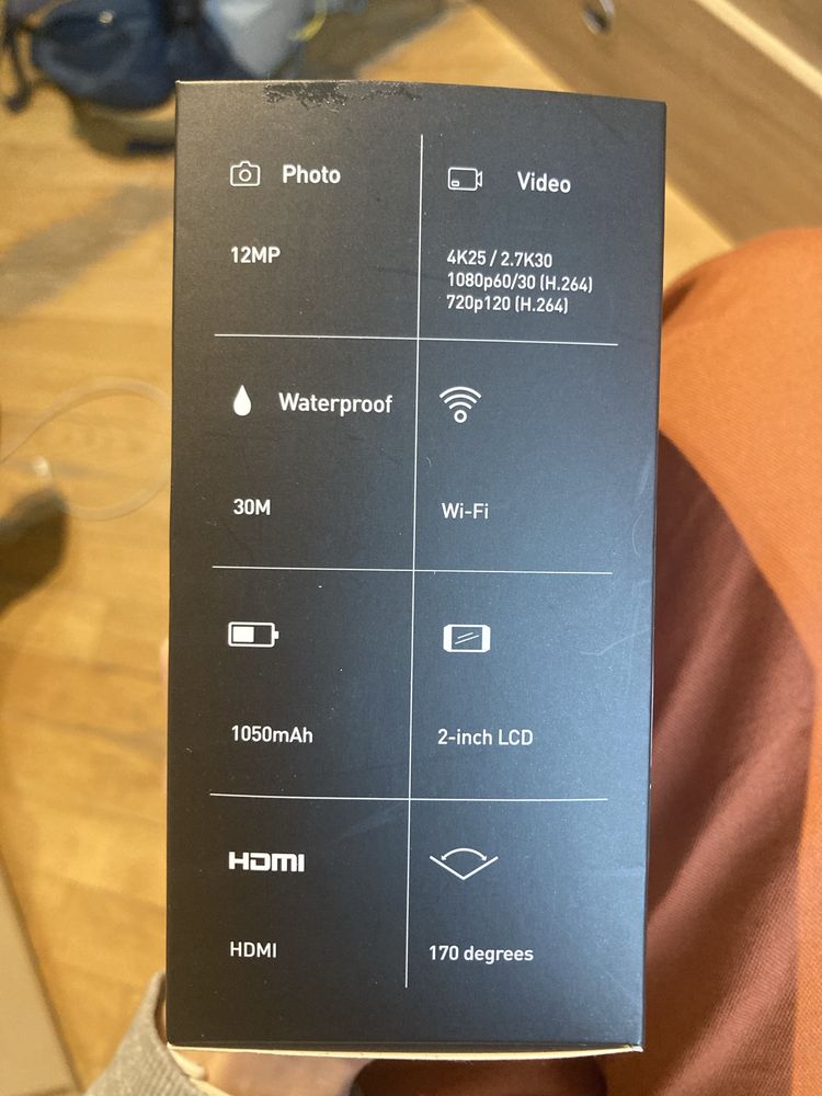 Kamera sportowa EKEN H9R + ramie teleskopowe