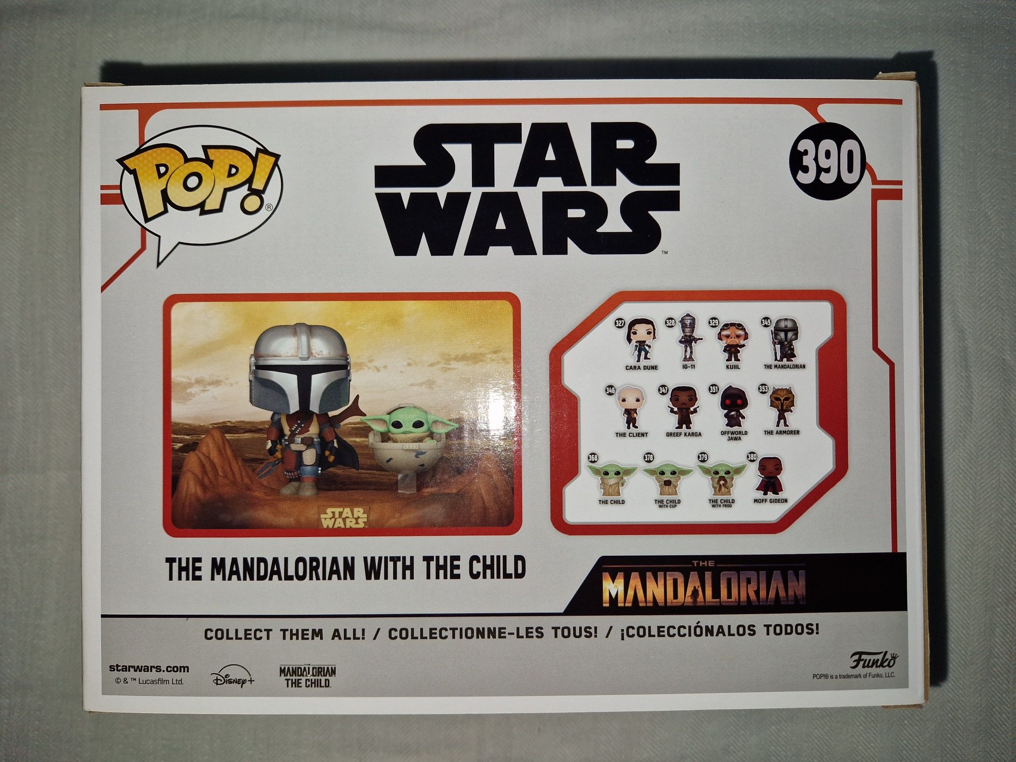 The Mandalorian with the Child Funko