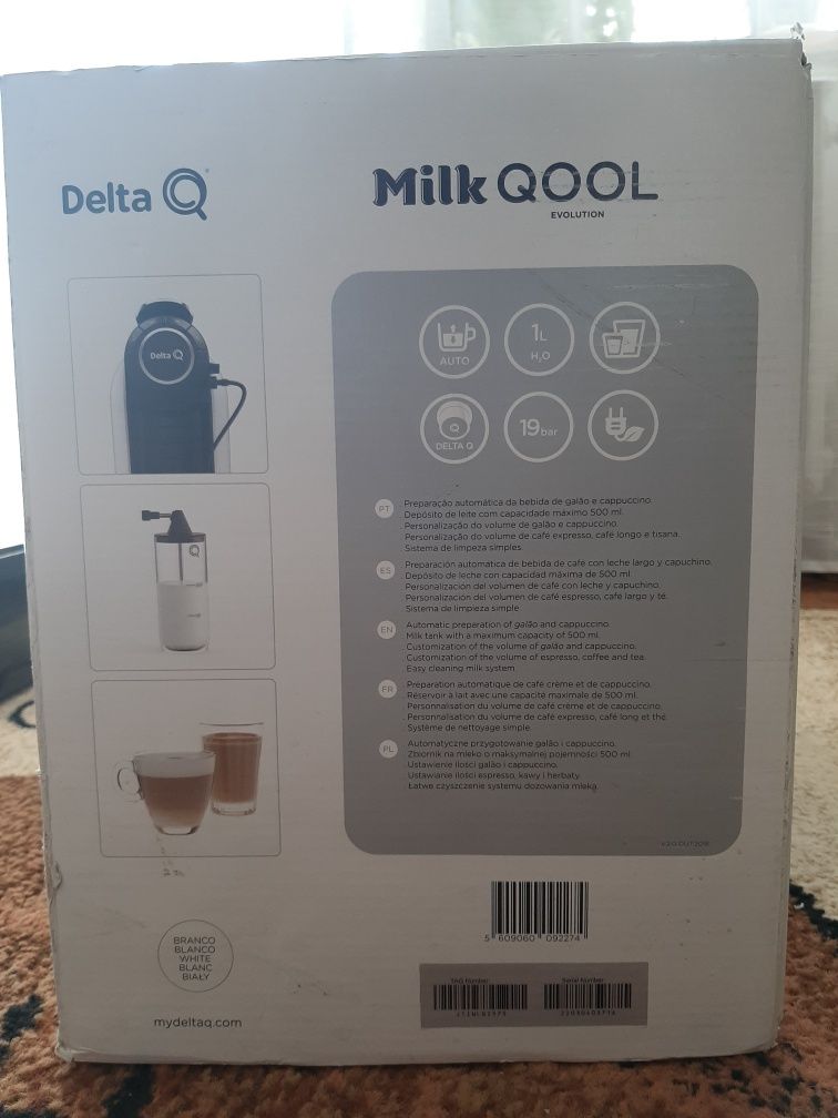 Ekspres kapsułkowy MilkQOOL Evolution