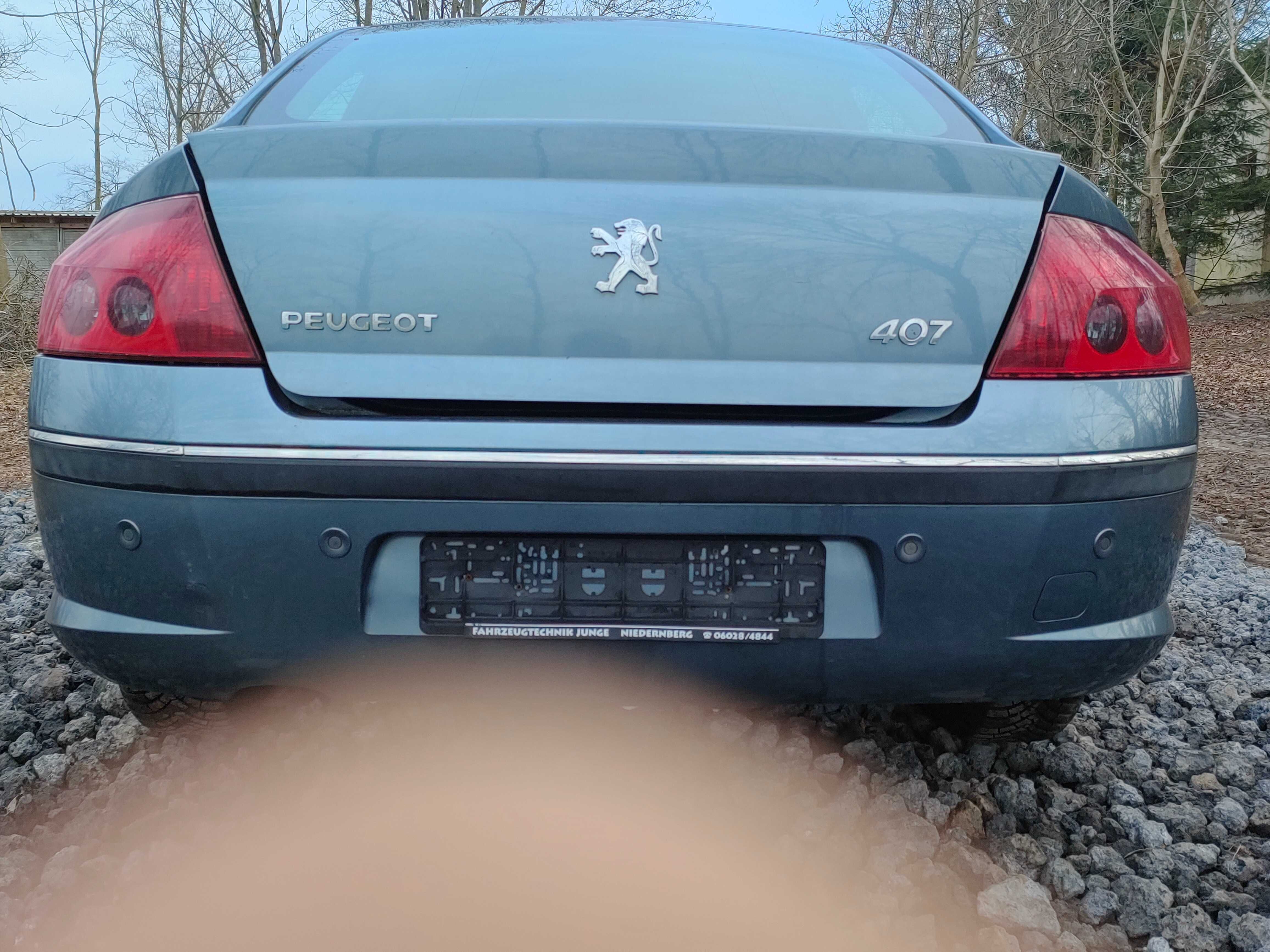 peugeot 407 EZWD Maska drzwi błotniki