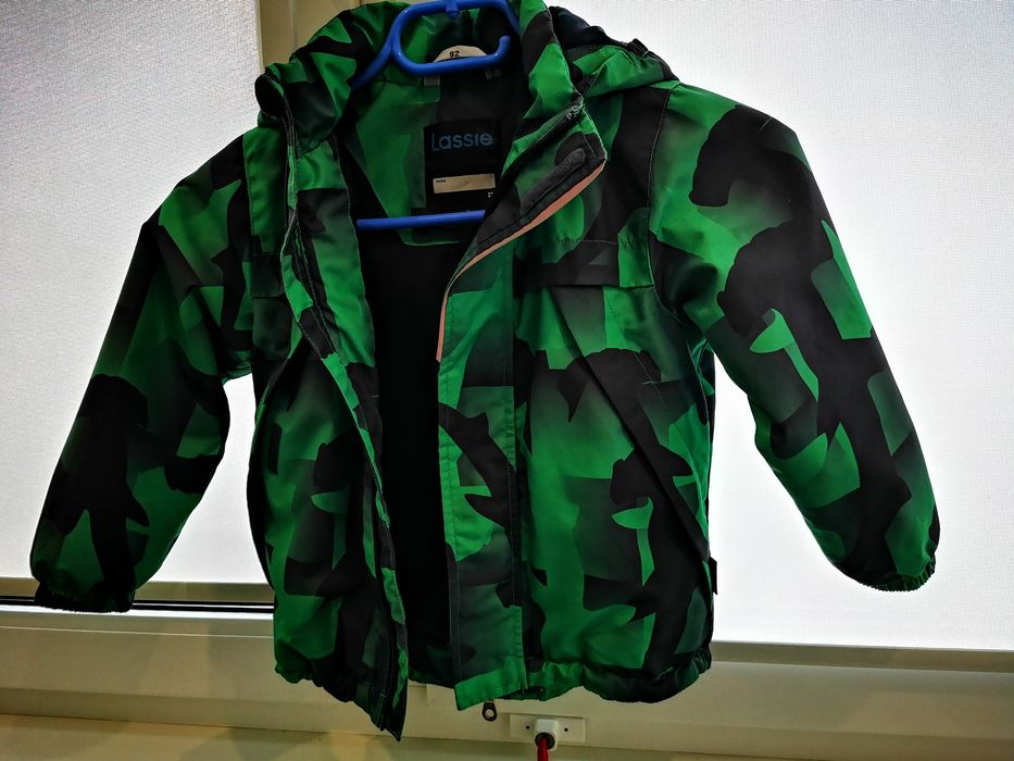 Бо/в Демисезонна куртка Lassie by Reima 92 (підходить на 98) см зелена