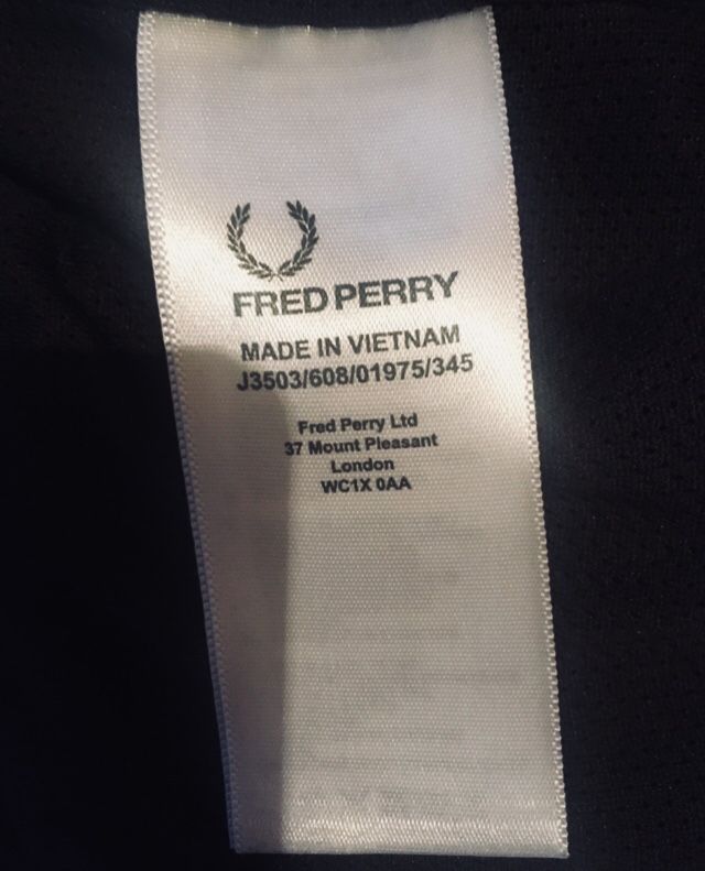 Fred Perry Brentham Jacket куртка/кофта/олимпийка