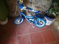 Bicicleta criança R16 azul