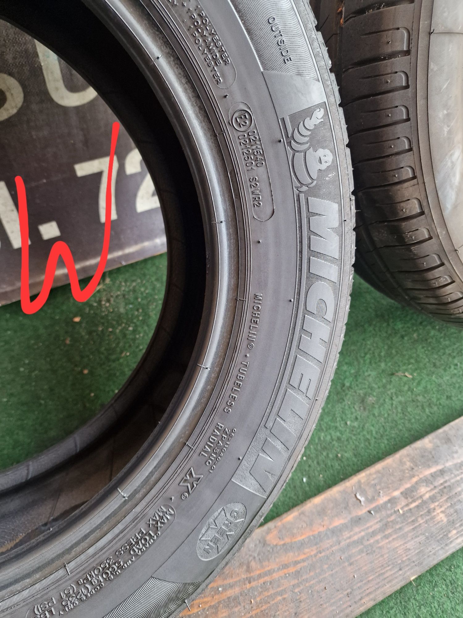 Opony letnie 185/65/15 Michelin Komplet 6.8mm