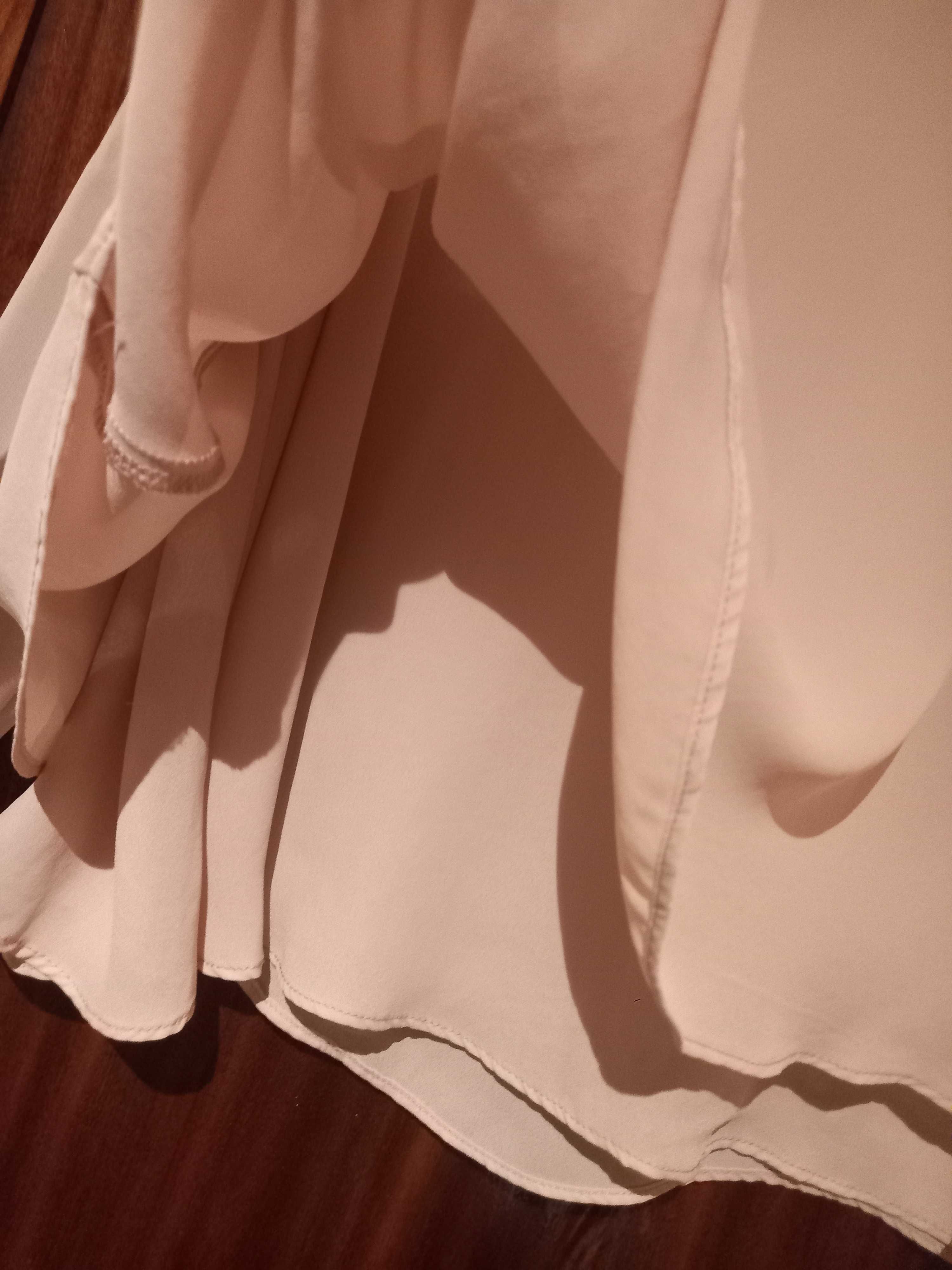 Blusa rosa bebé,  manga 3/4 - 38 - Bershka