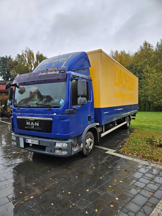 MAN TGL 12250 rok 2011, kontener 7,20, winda, nauka jazdy, cena brutto