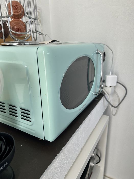 Microondas estilo vintage