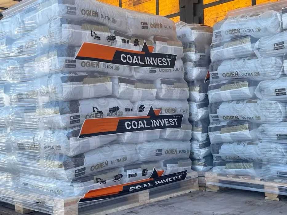 Węgiel Groszek Ogień ULTRA 29-26MJ/KG 1000 KG b.dobre parametry