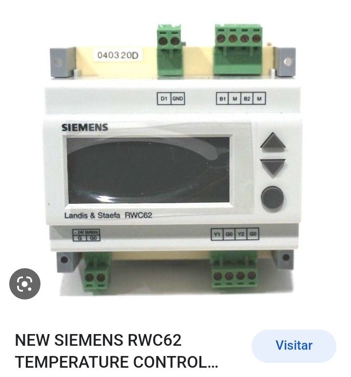 Controlador de temperatura Siemens