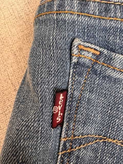 Levis levi's spodnie damskie dżinsy jeansy 29/32 niebieskie nowe