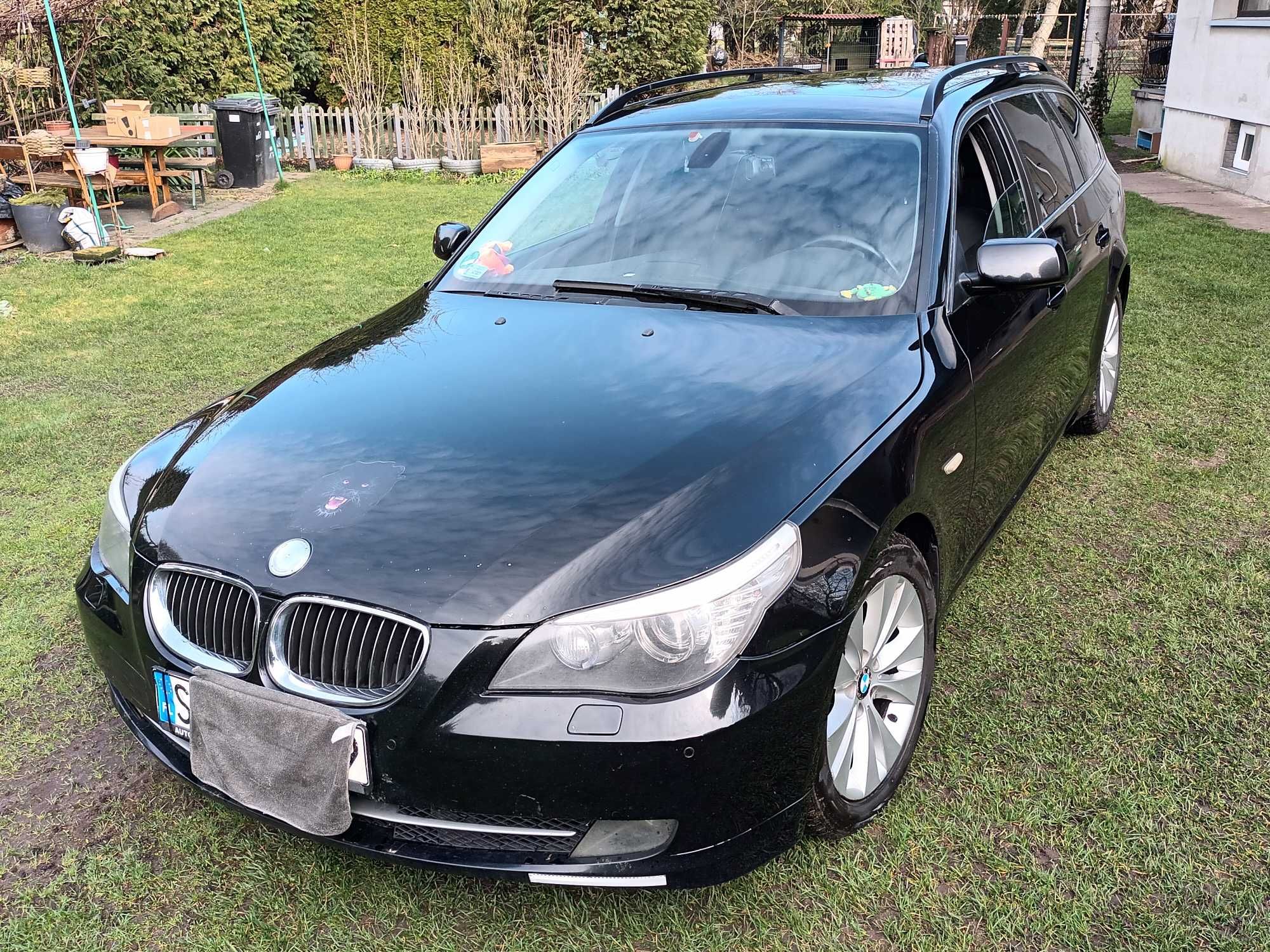 bmw 5 diesel 3.0, 2008r Lift,full opcja,biksenon,automat,szyberdach