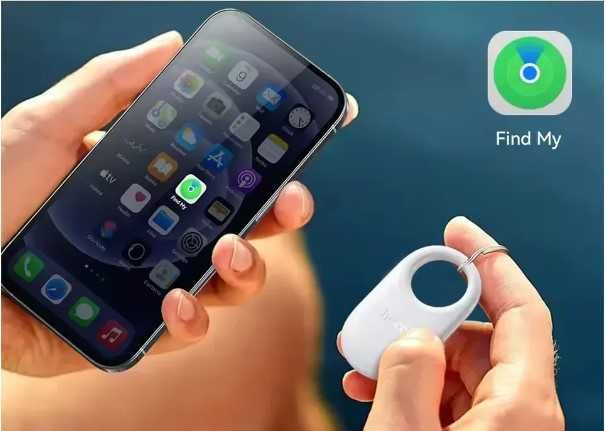 GPS пошуковий трекер брелок, Anti-lost device Hoco E94 Apple Find My