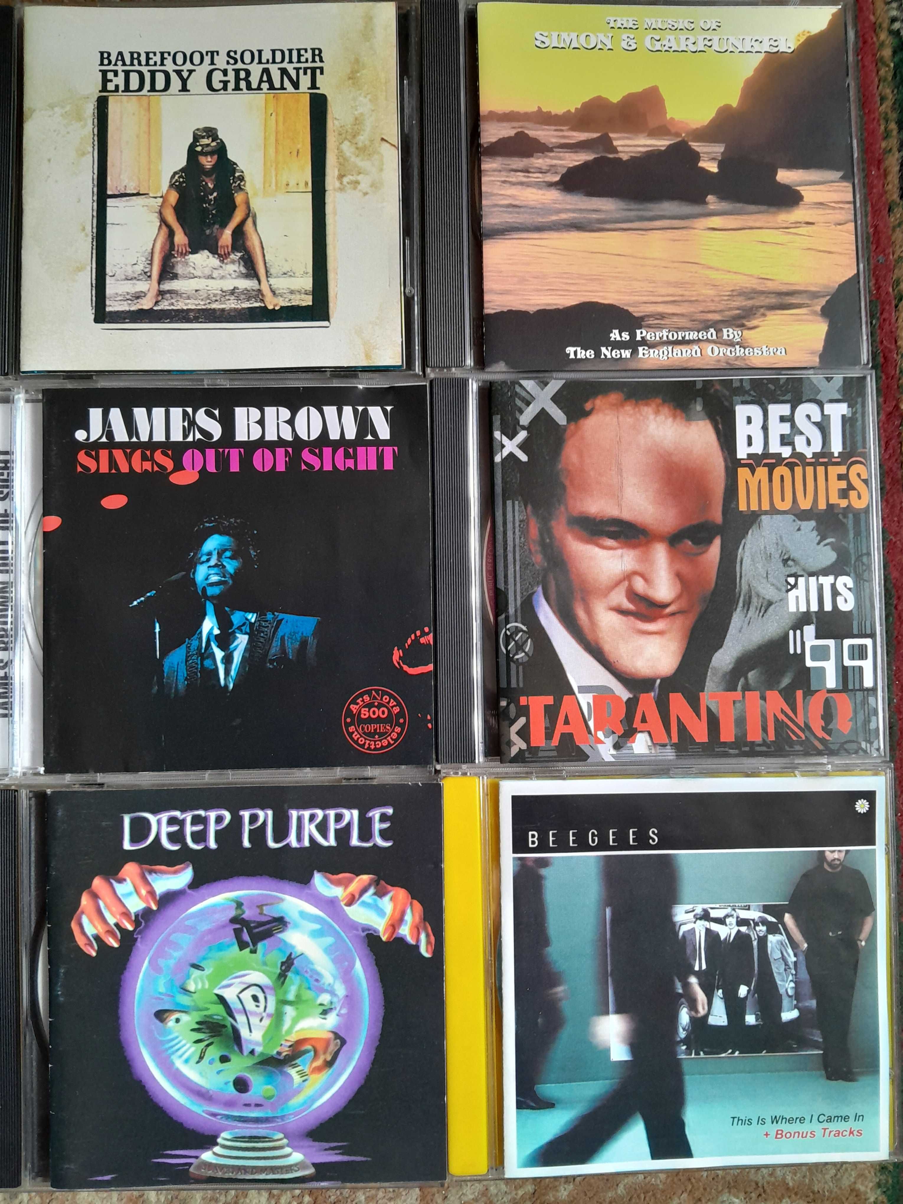 CD Deep Purple,J.Brown,Demon,Black Sabbath,Eddy Gran,R.Plantt