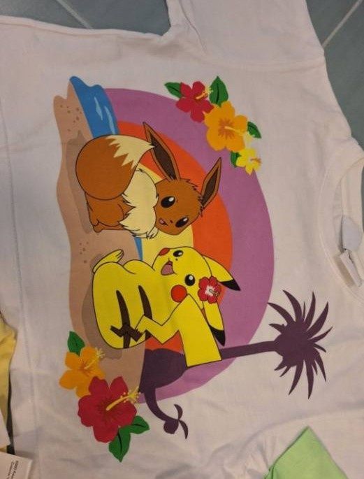 Paczka ubrań (zara, primark ) pokemon , stitch