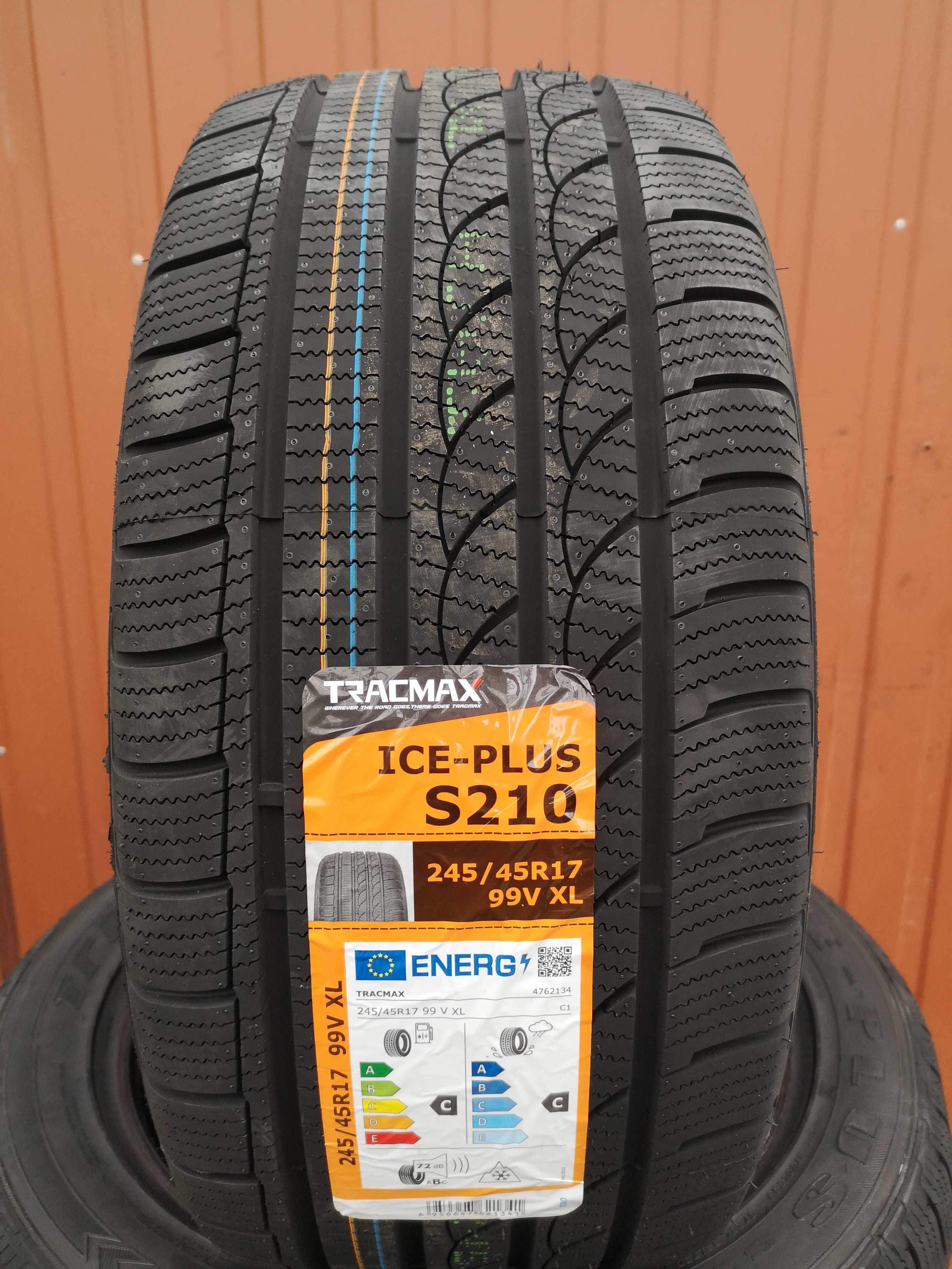 245/45 R17 99V XL - Tracmax Ice-Plus S210 (4 sztuki) NOWE