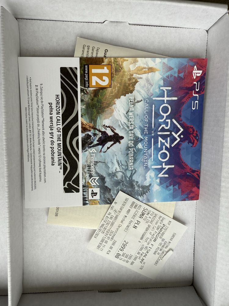 Gogle PlayStation VR 2 + Gra Horizon Call of the Mountain