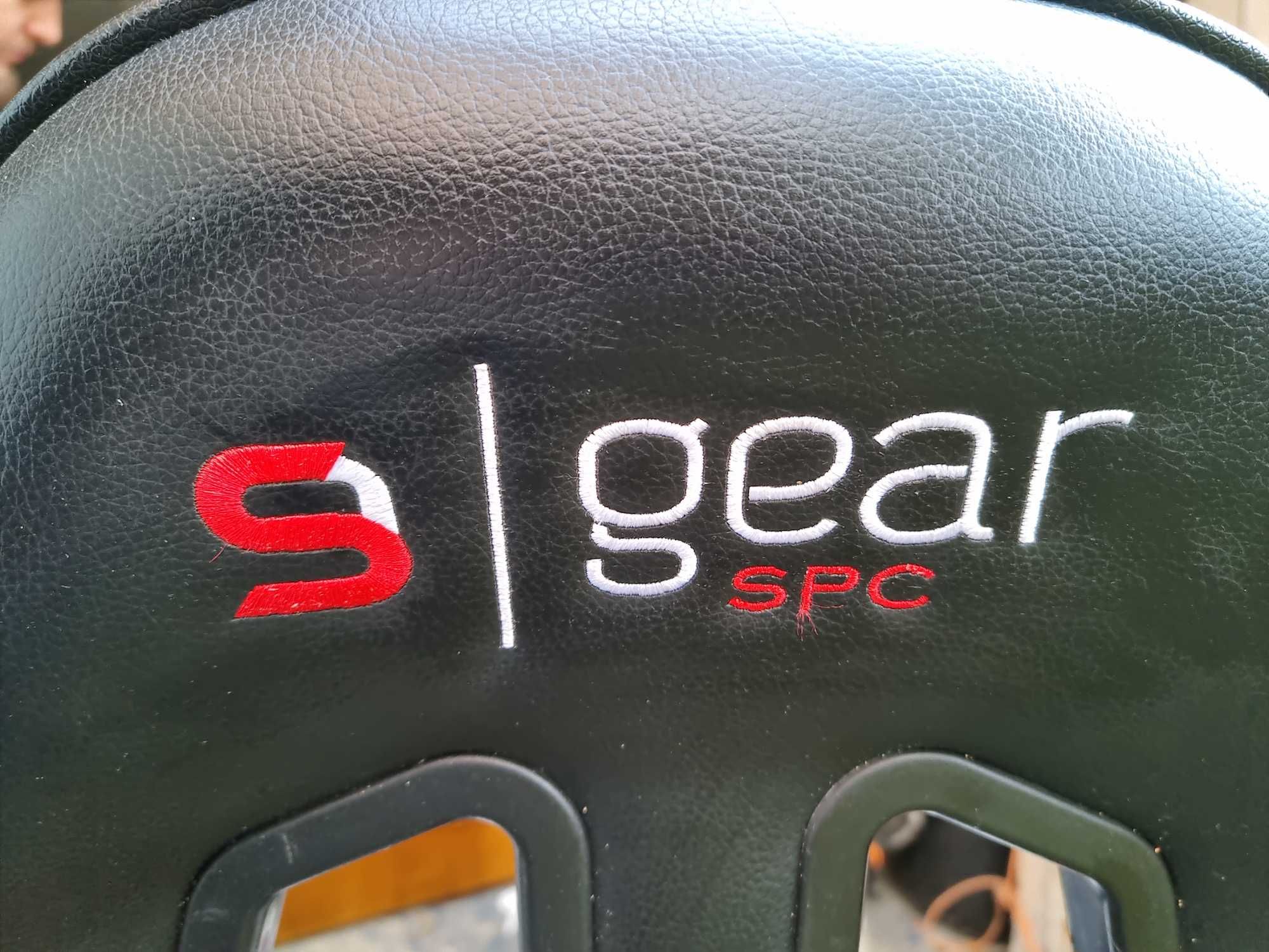 Fotel gamingowy SPC GEAR biały stan idealny