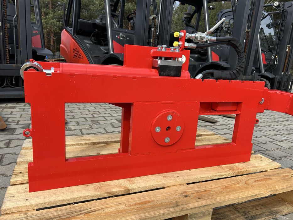 Obrotnica do wózka widłowego ciągnika wywrotnica skrzyniopalet koszy