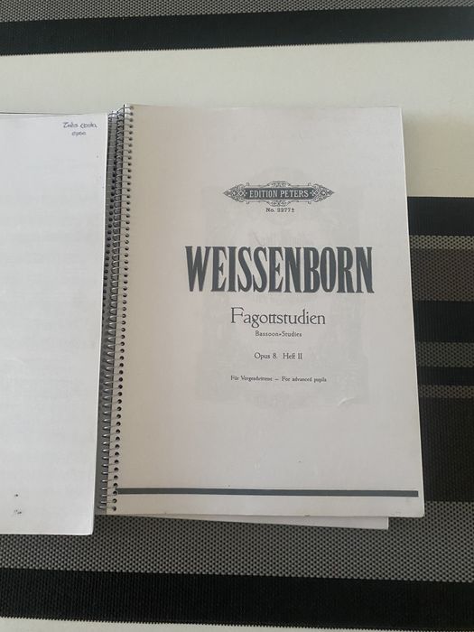 Livros Fagote/ Bassoon