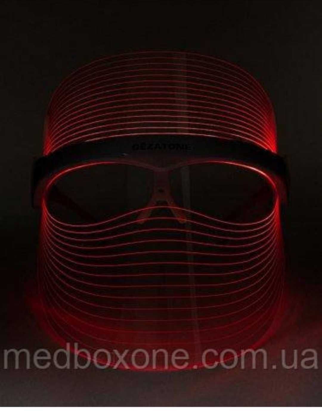 Світлодіодна LED маска для омолодження шкіри і шиї  Gezatone М1030